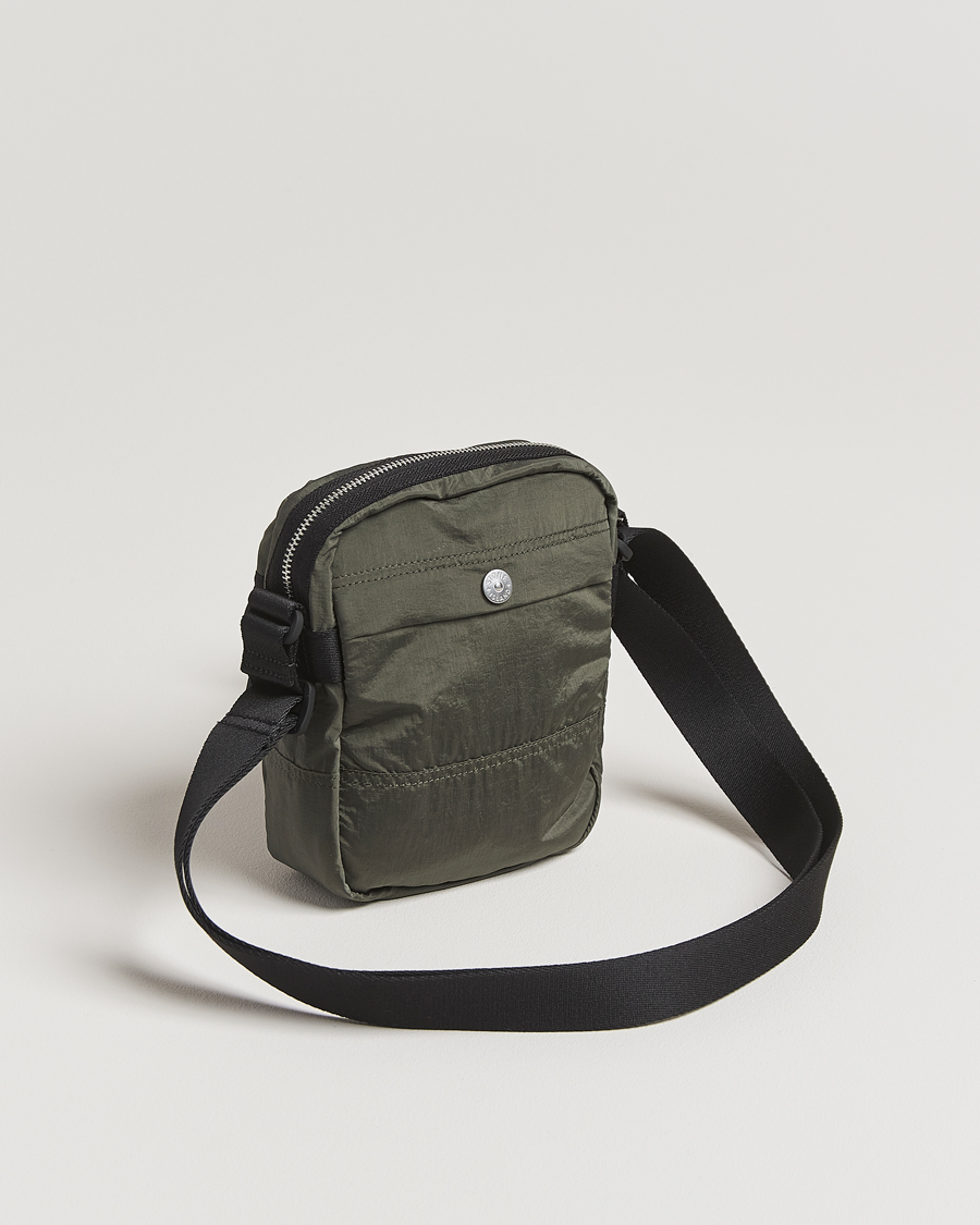 Homme | Stone Island Nylon Metal Shoulder Pouch Musk | Stone Island | Nylon Metal Shoulder Pouch Musk