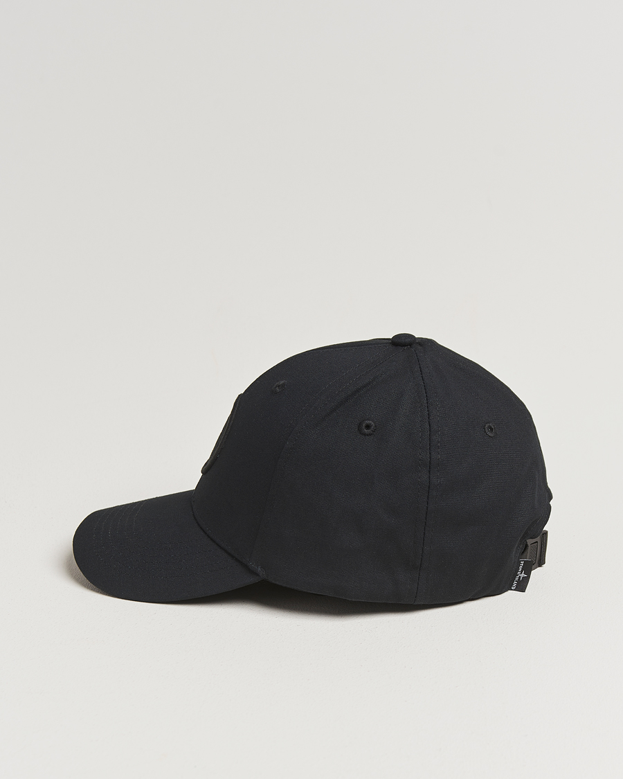 Homme | Stone Island Classic Cotton Logo Cap Black | Stone Island | Classic Cotton Logo Cap Black