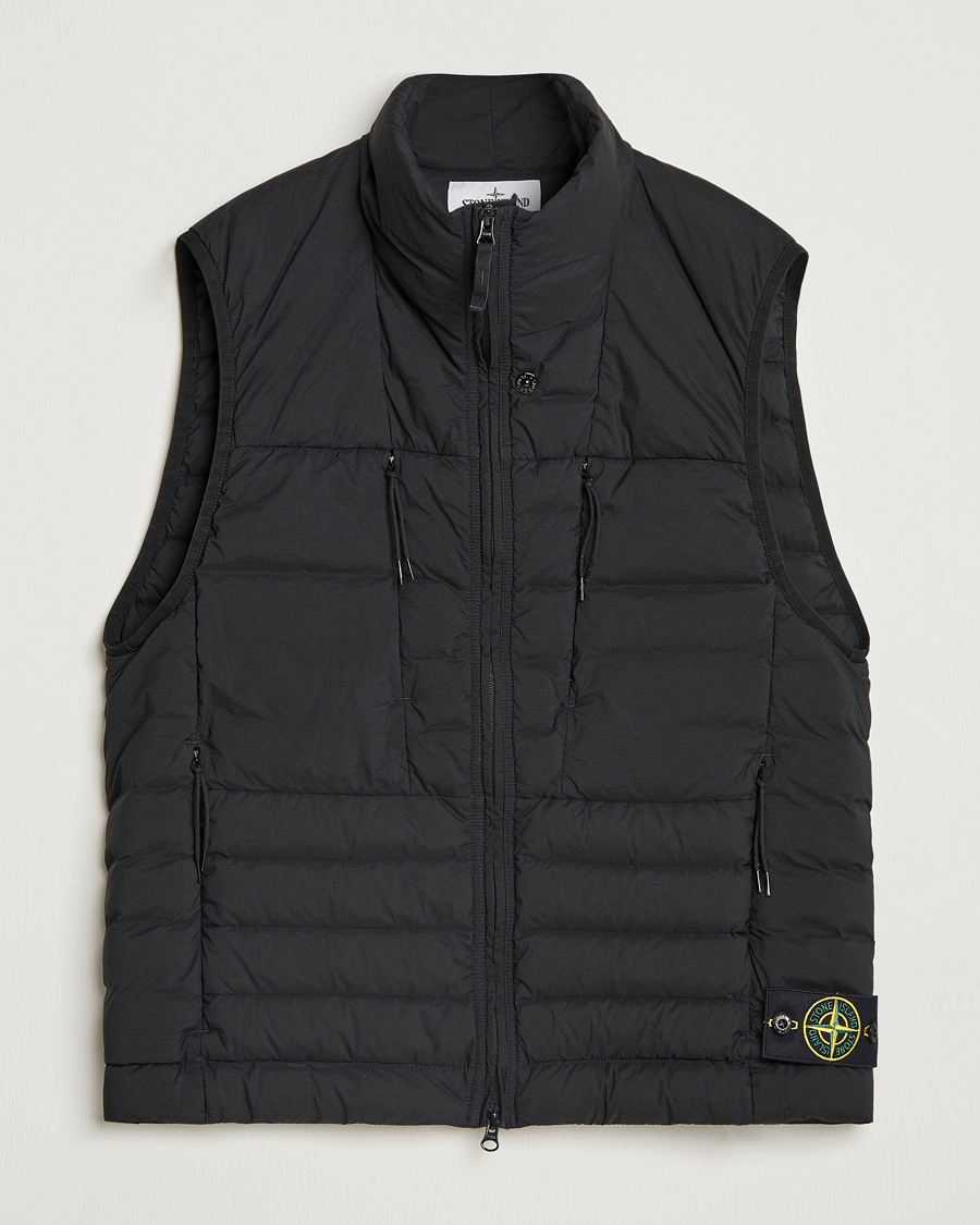 Homme | Manteaux Et Vestes | Stone Island | Nylon Down Vest Black