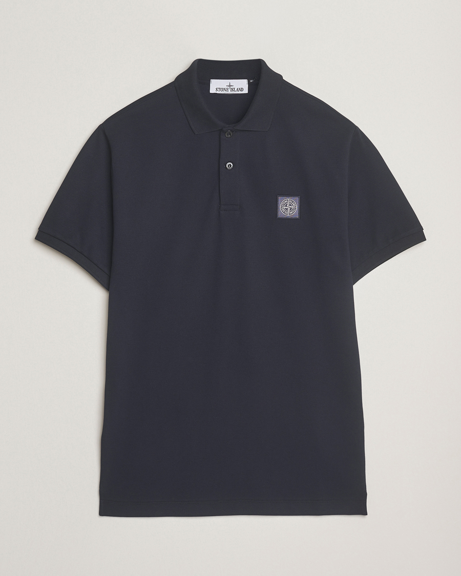 Homme | Polos | Stone Island | Organic Cotton Pique Polo Navy