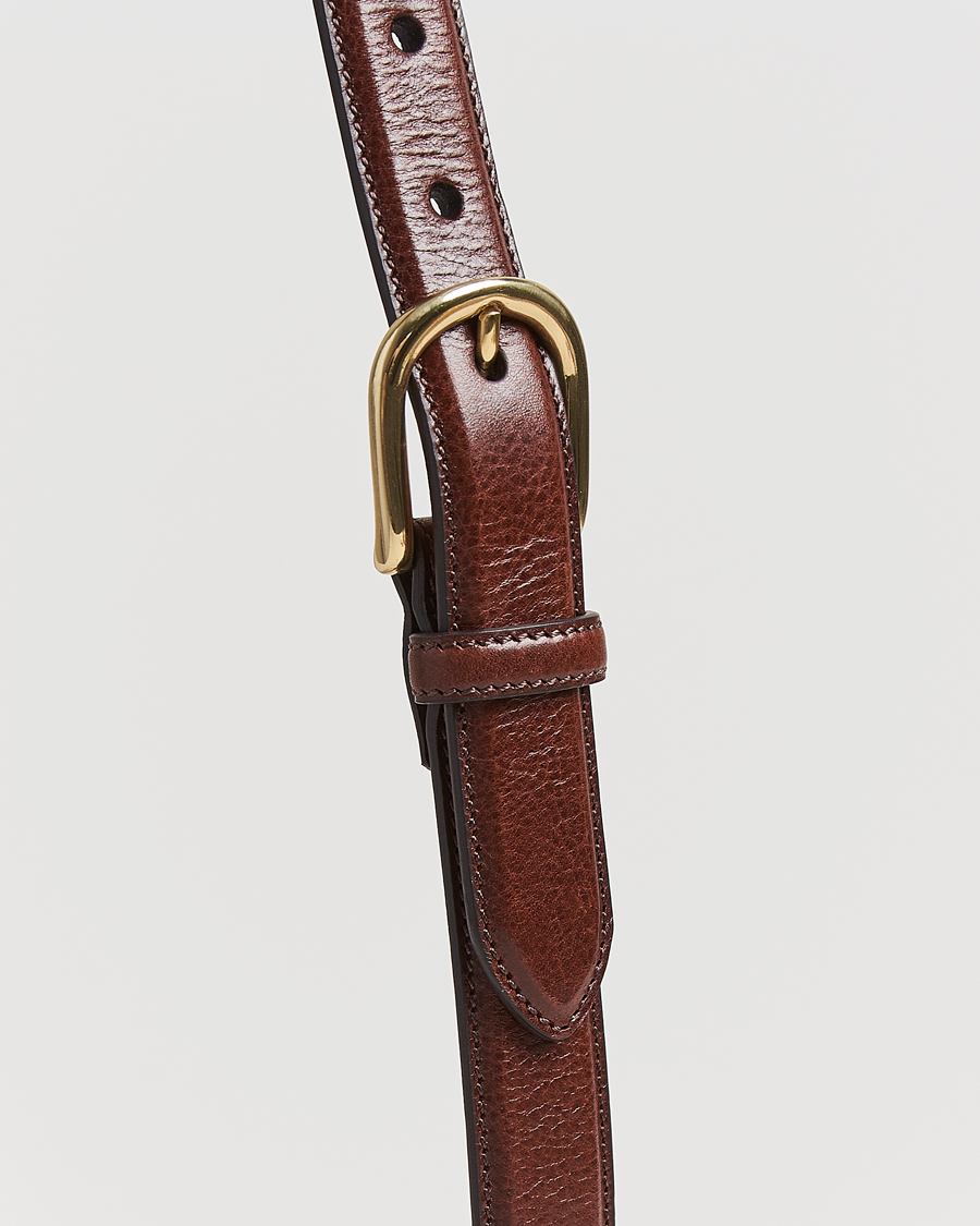 Homme | Ceintures | Kamakura Shirts | Vintage Ivy Horseshoe Buckle Belt Brown