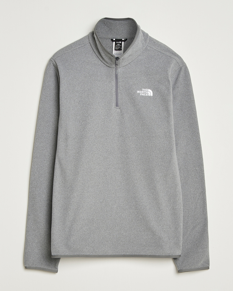 Homme | Pulls Et Tricots | The North Face | Glacier Fleece 1/4 Zip Grey
