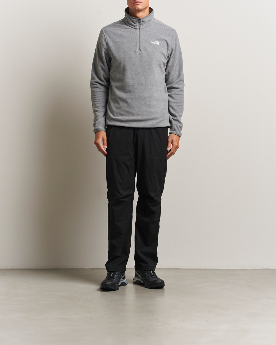Homme | Pulls Et Tricots | The North Face | Glacier Fleece 1/4 Zip Grey