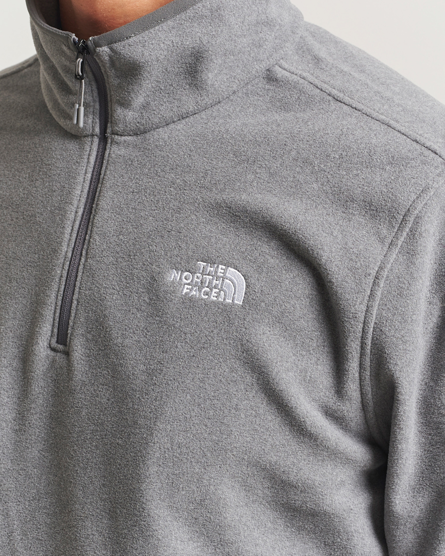 Homme | Pulls Et Tricots | The North Face | Glacier Fleece 1/4 Zip Grey