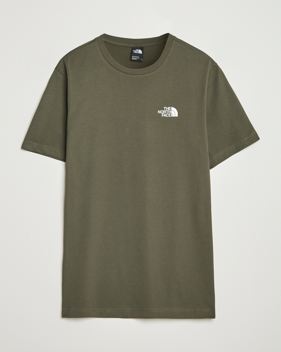 Homme | T-shirts | The North Face | Simple Dome T-Shirt Military