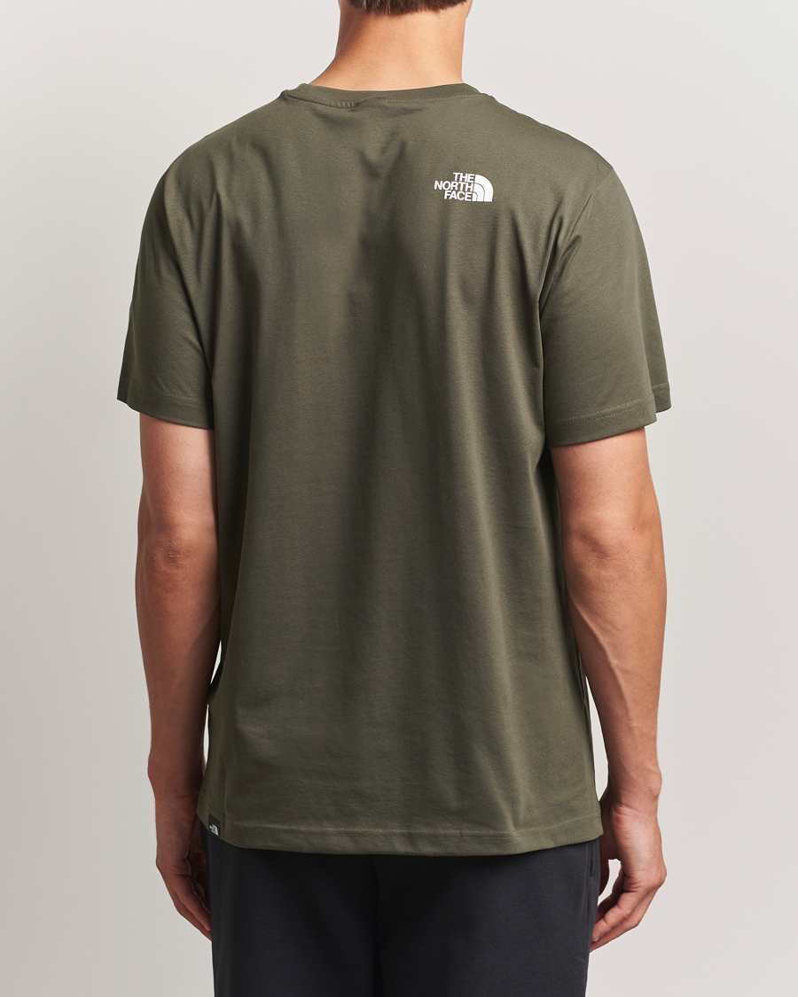 Homme | T-shirts | The North Face | Simple Dome T-Shirt Military