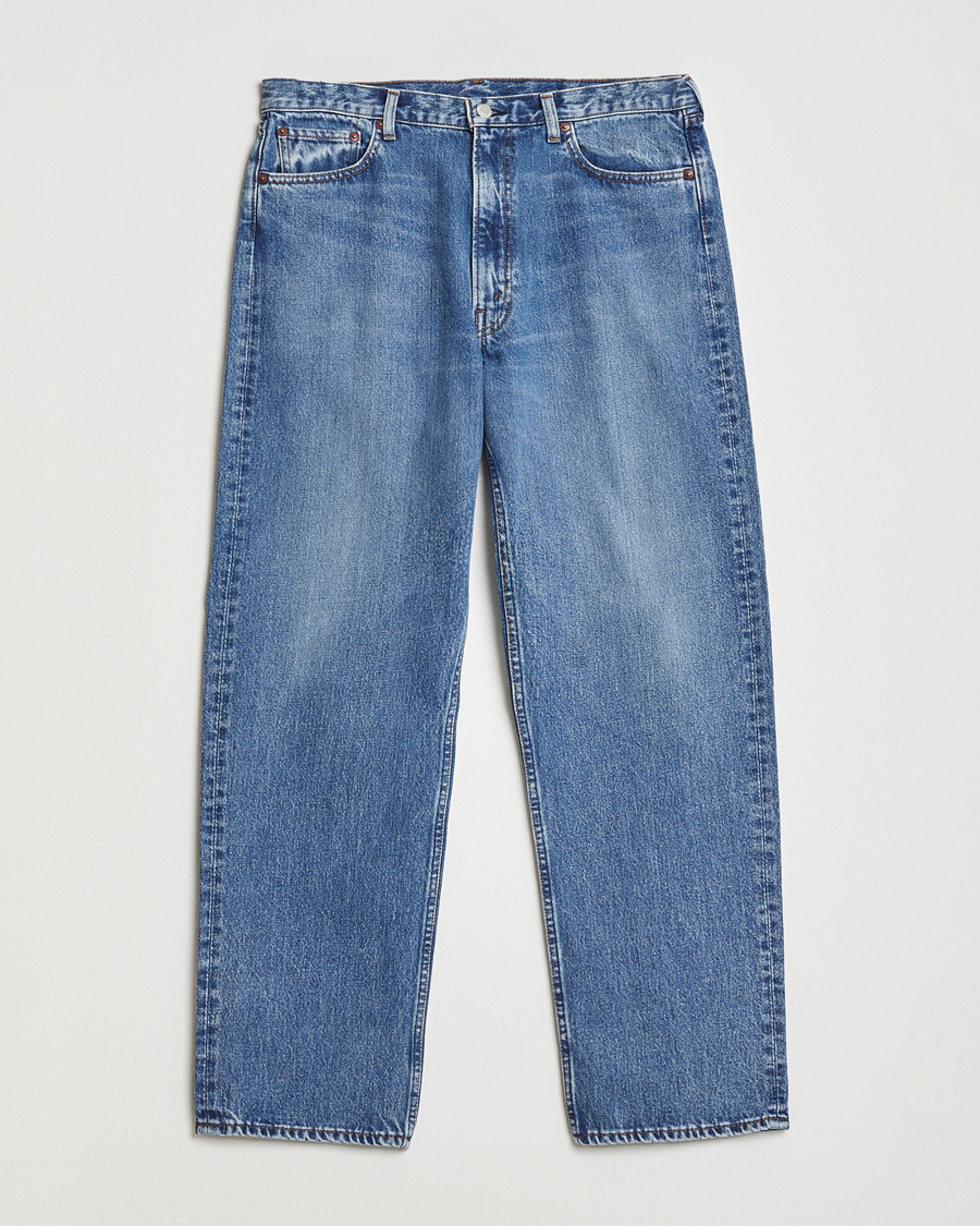 Homme | Chemises | orSlow | 101 Dad Fit Jeans Denim Used