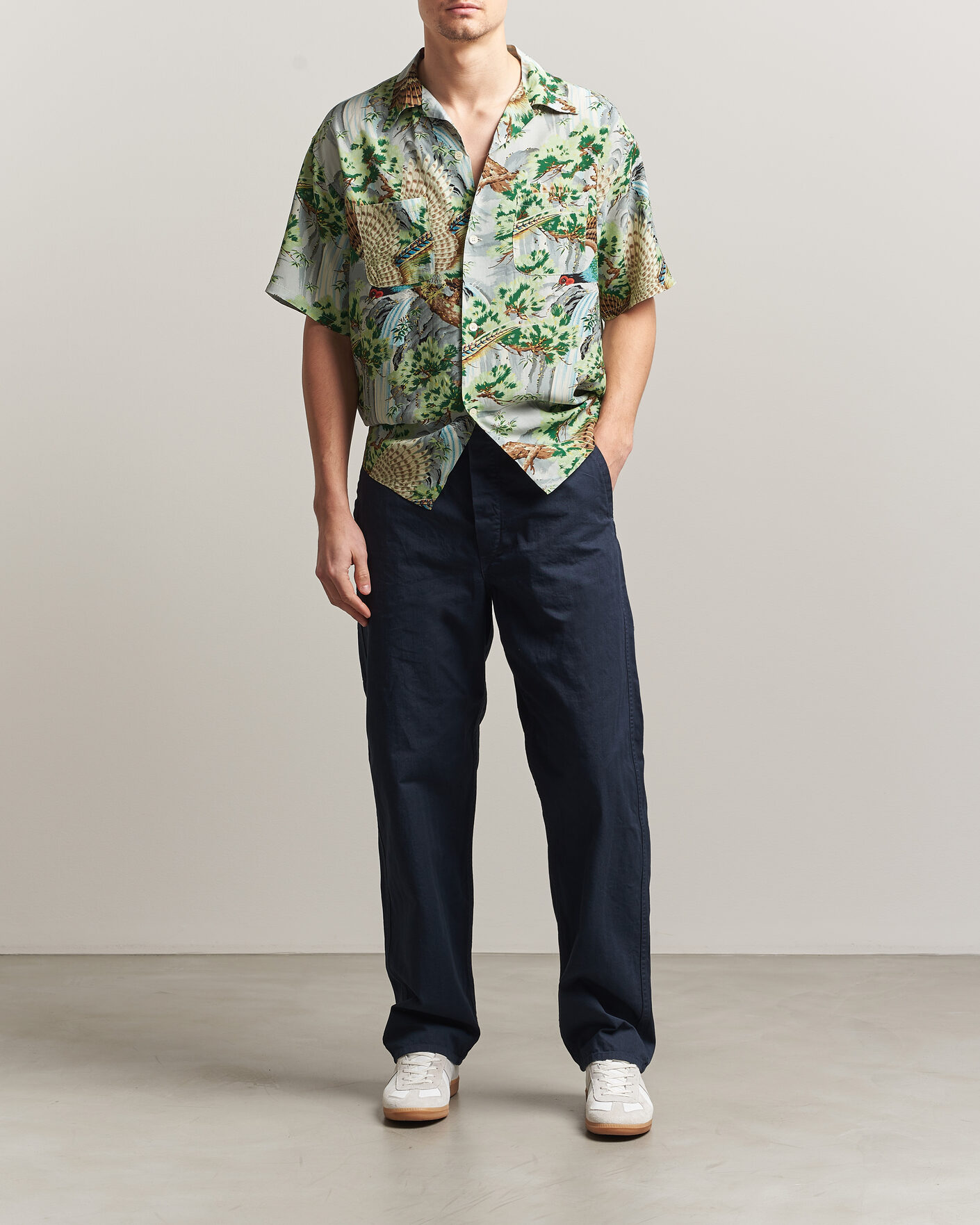 Homme | Pantalons | orSlow | French Work Pants Navy