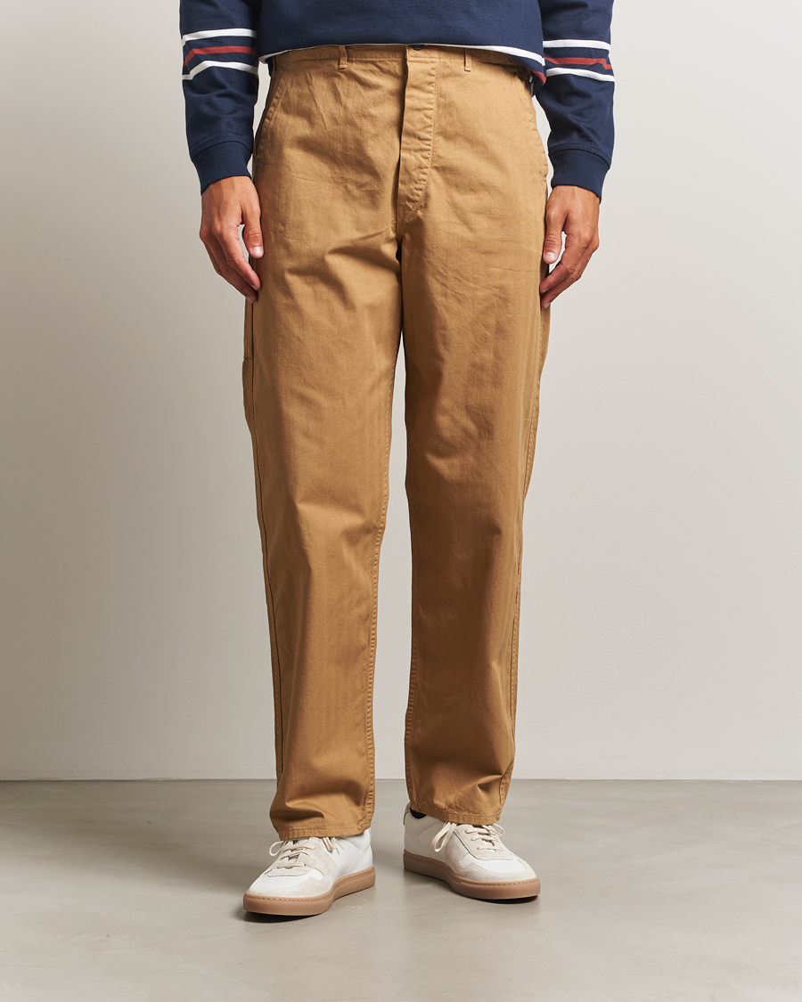 Homme | Pantalons | orSlow | French Work Pants Khaki