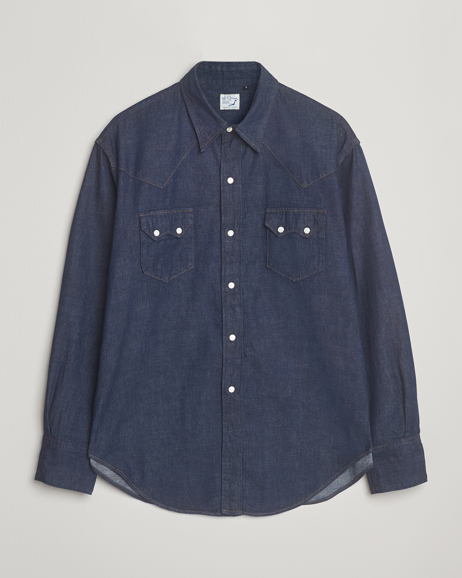 Homme | Chemises | orSlow | Western Shirt One Wash