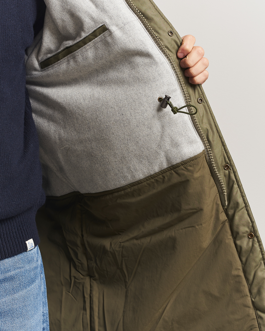 Homme | Manteaux Et Vestes | orSlow | Padded Active Coat Army Green