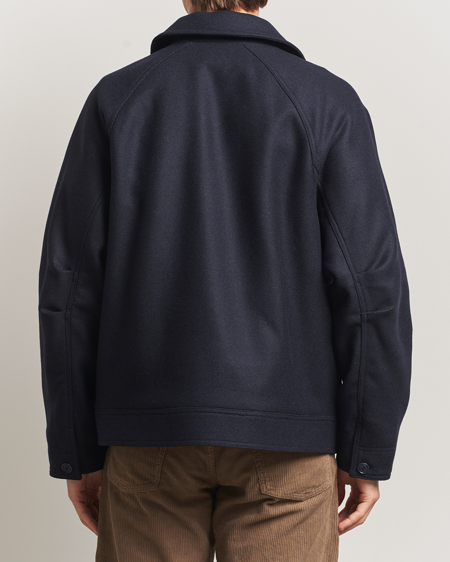 Homme | Manteaux Et Vestes | A.P.C. | Chase Wool Bomber Jacket Dark Navy