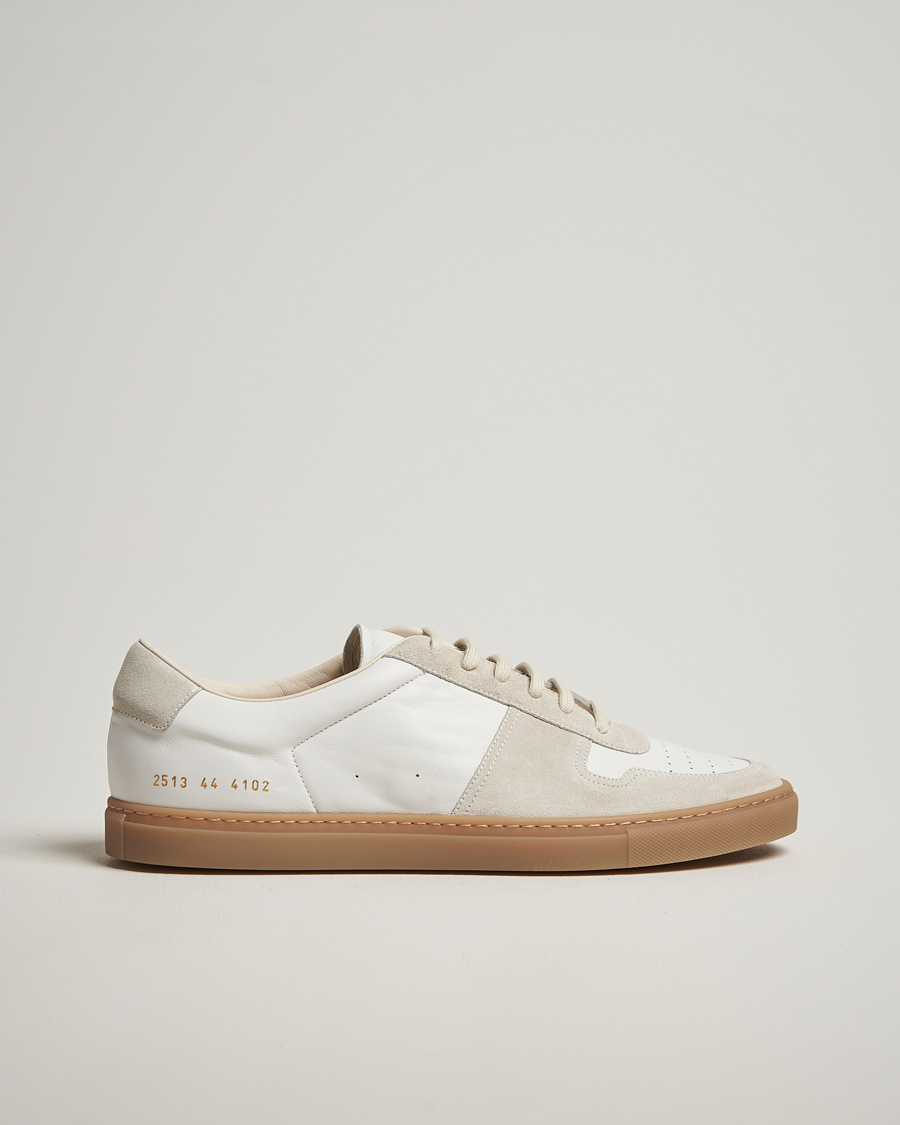 Homme | Common Projects BBall Slim Gum Sole Sneaker Off White | Common Projects | BBall Slim Gum Sole Sneaker Off White