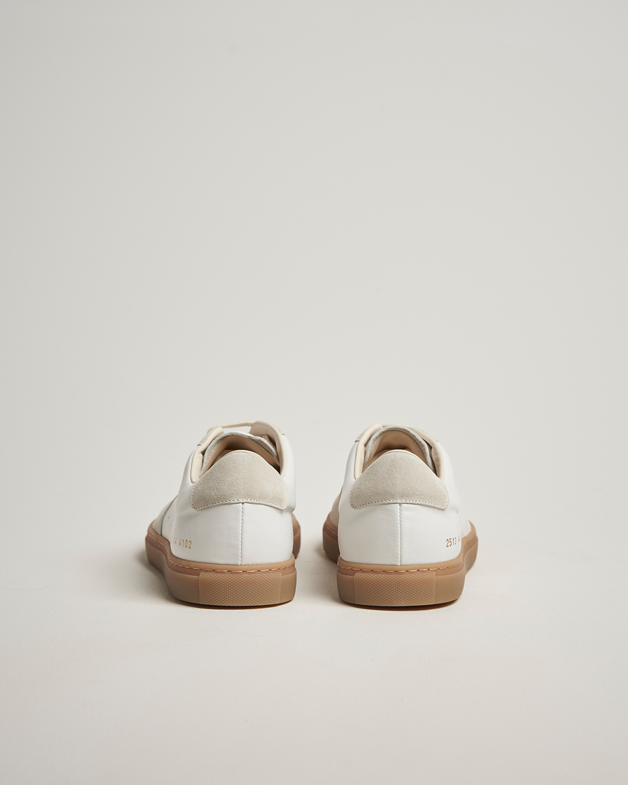 Homme | Common Projects BBall Slim Gum Sole Sneaker Off White | Common Projects | BBall Slim Gum Sole Sneaker Off White
