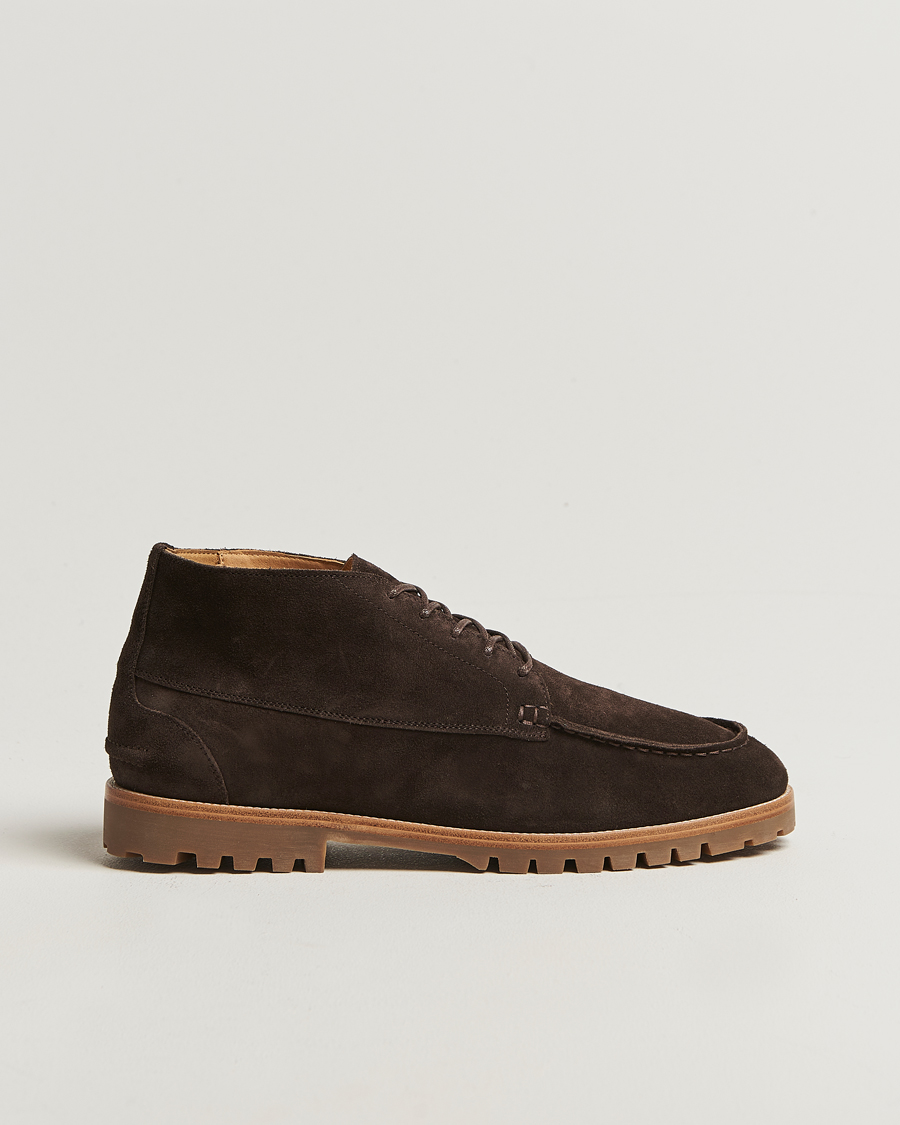 Homme | Bottes | CQP | Silva Suede Boot Dark Brown