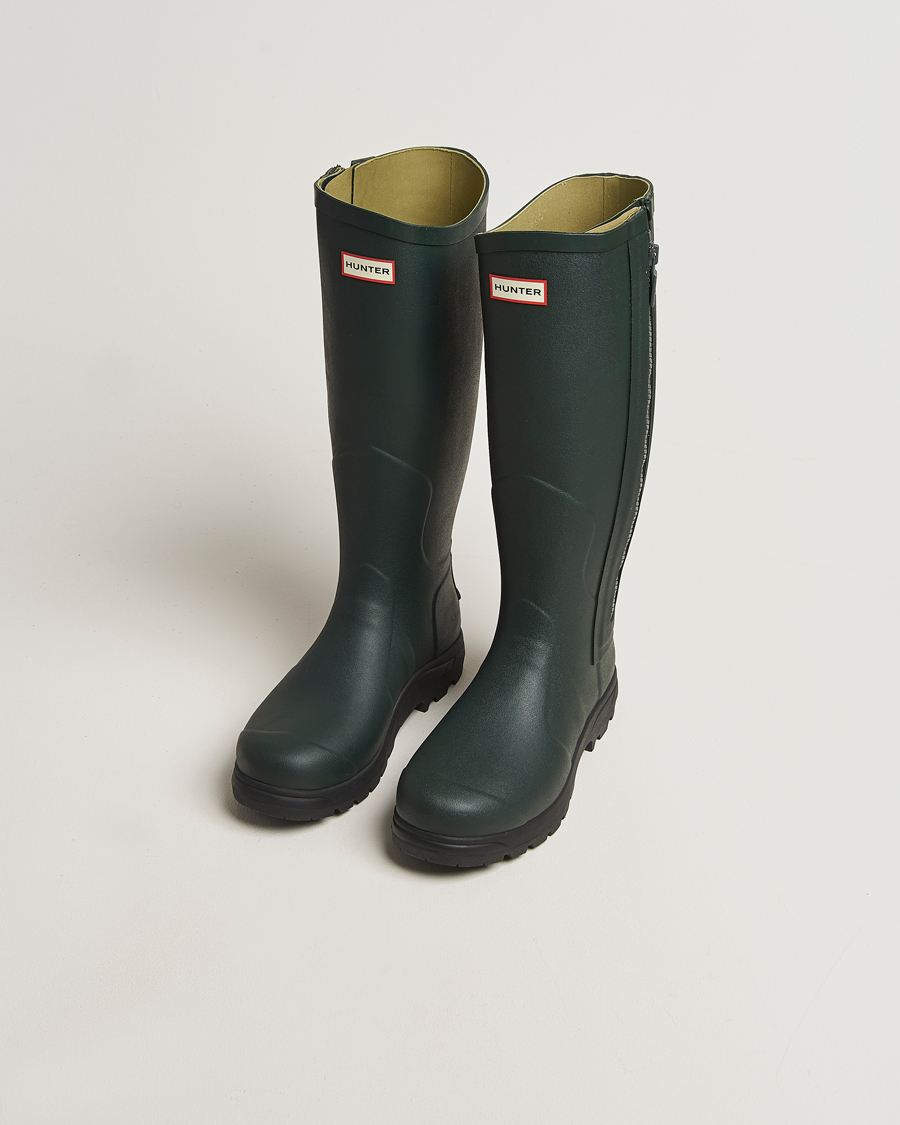 Homme | Couvre-Chaussures | Hunter Boots | Balmoral Full Zip Boot Dark Olive