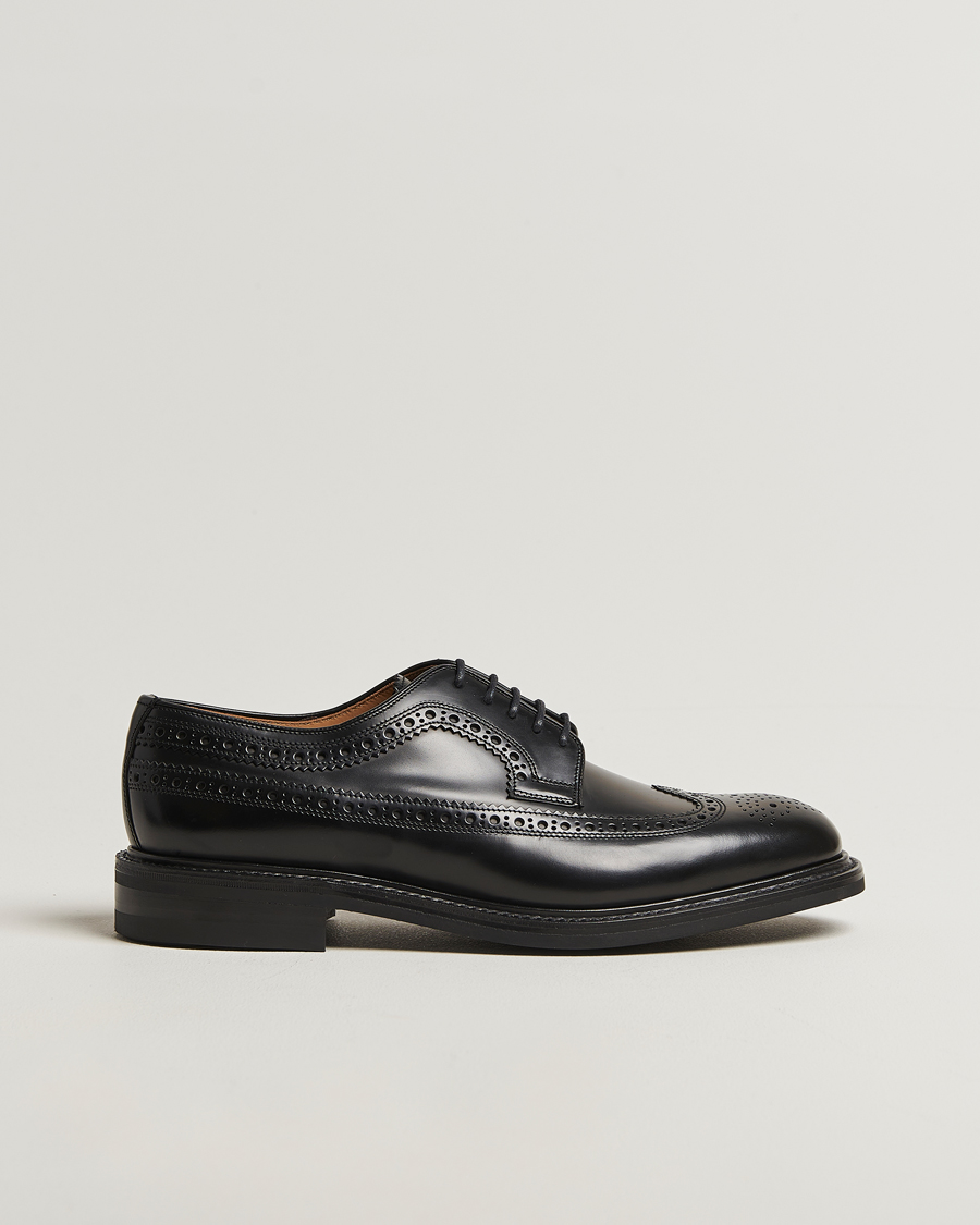 Homme | Derbies | Loake Shoemakers | Sovereign Longwing Derby Black