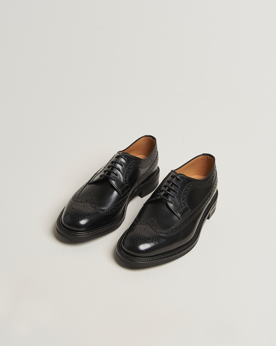 Homme | Derbies | Loake Shoemakers | Sovereign Longwing Derby Black