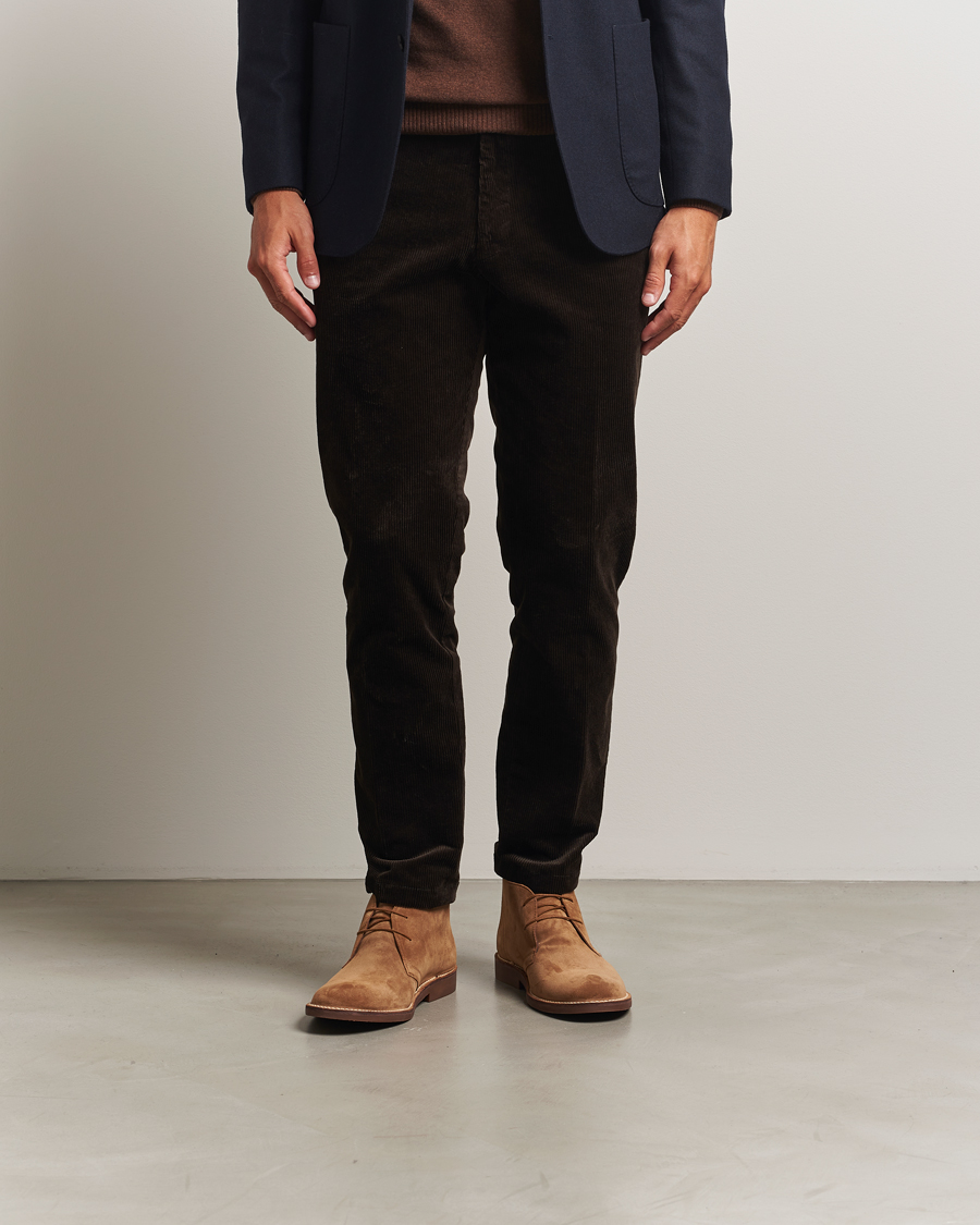 Homme | Bottes | Loake Shoemakers | Sahara Suede Chukka Chestnut