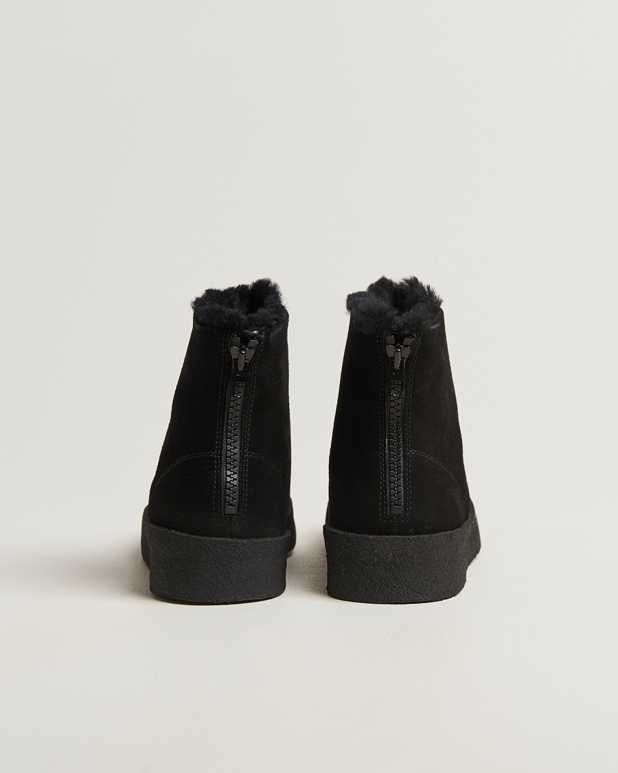 Homme | Bottes | Loake 1880 | Curling Sherling Boot Black