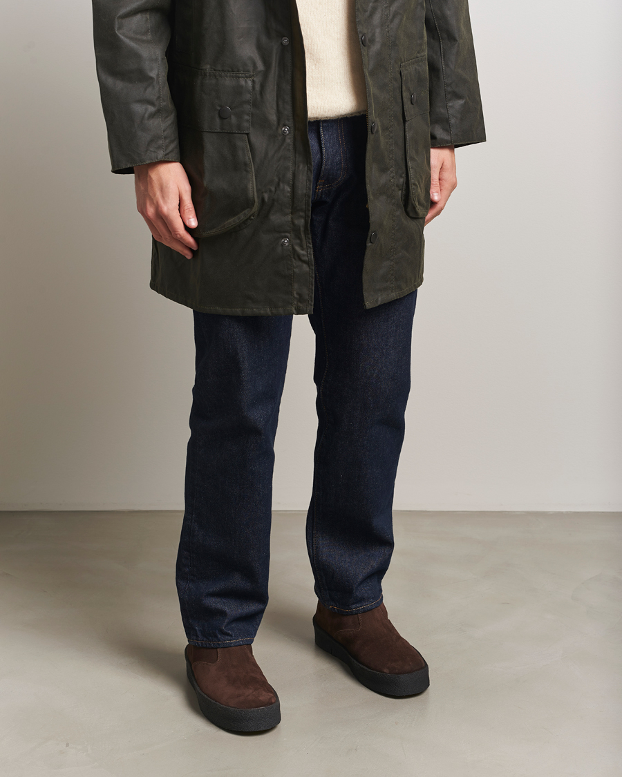 Homme | Bottes | Loake 1880 | Curling Sherling Boot Dark Brown