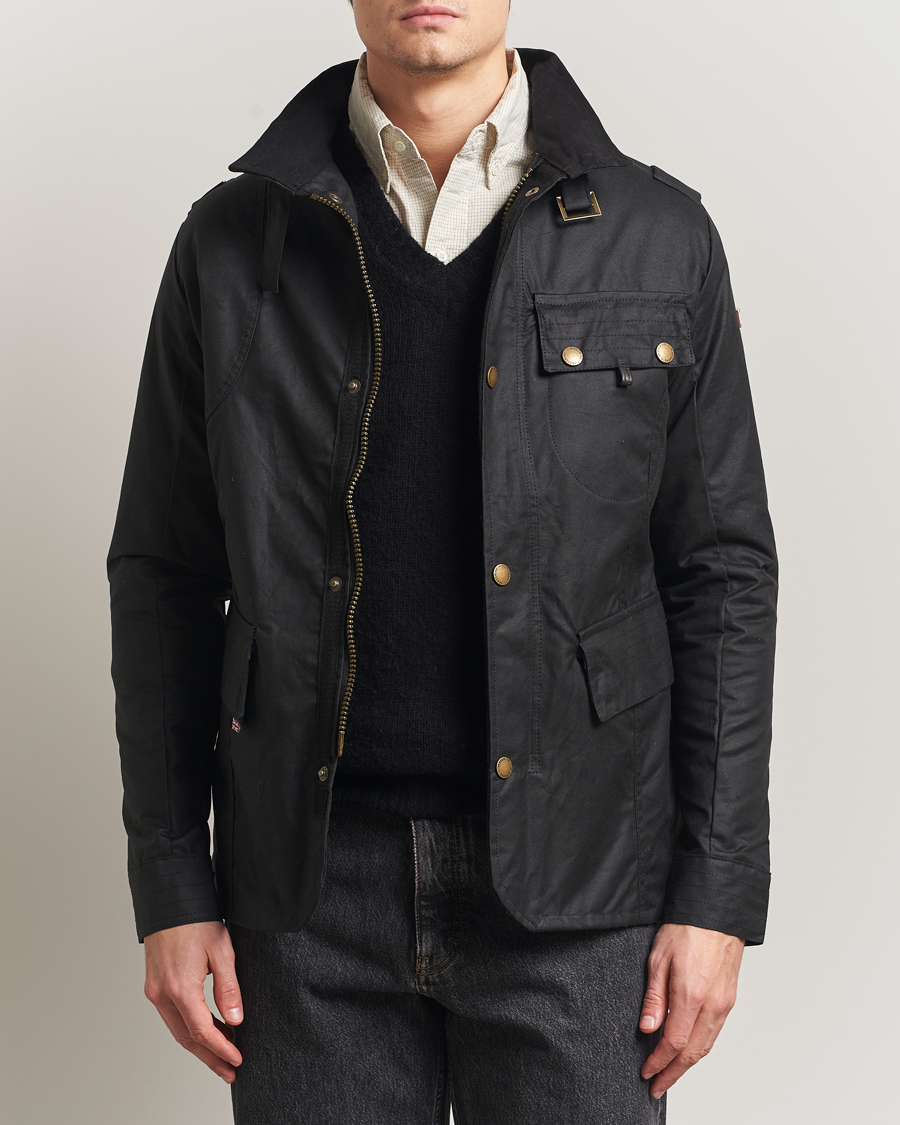 Homme | Manteaux Et Vestes | Peregrine | Bexley Wax Jacket Black