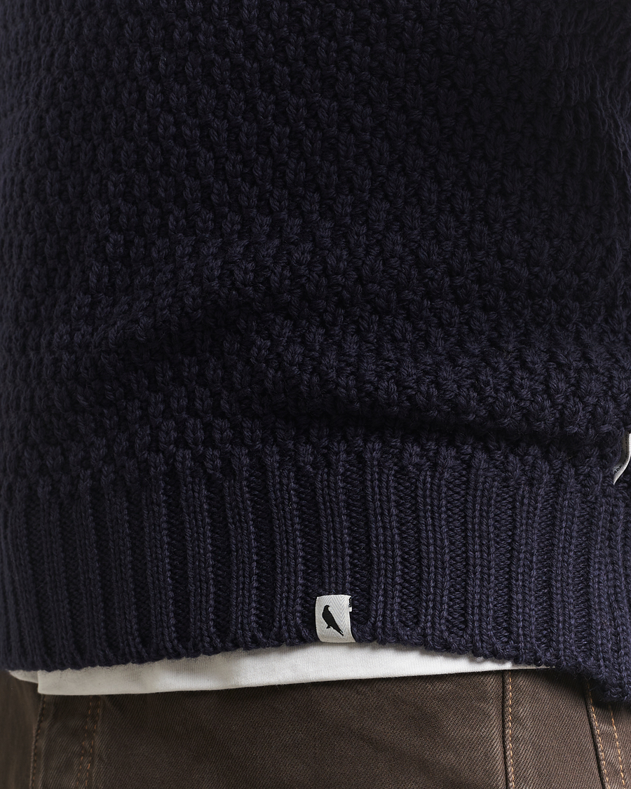 Homme | Pulls Et Tricots | Peregrine | Winston Merino Crew Navy