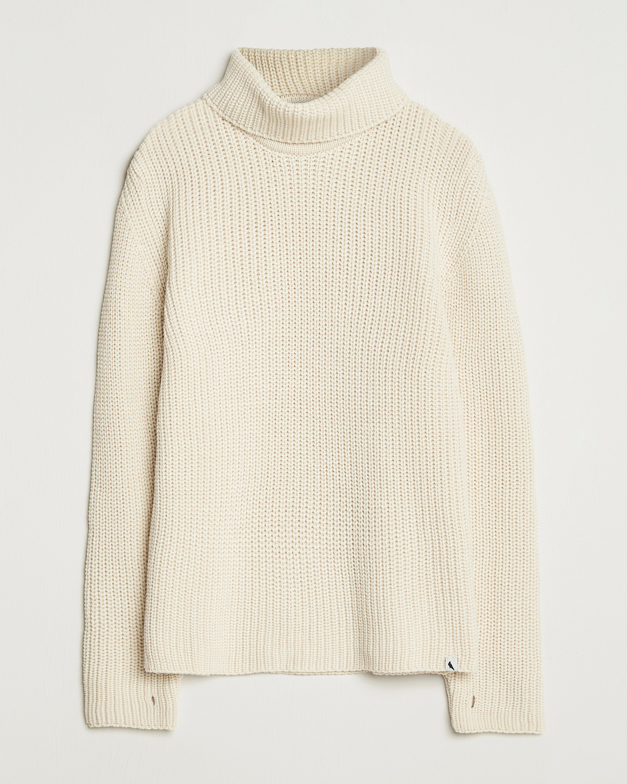 Homme | Pulls Et Tricots | Peregrine | Wilkinson Knitted Merino Rollneck Ecru