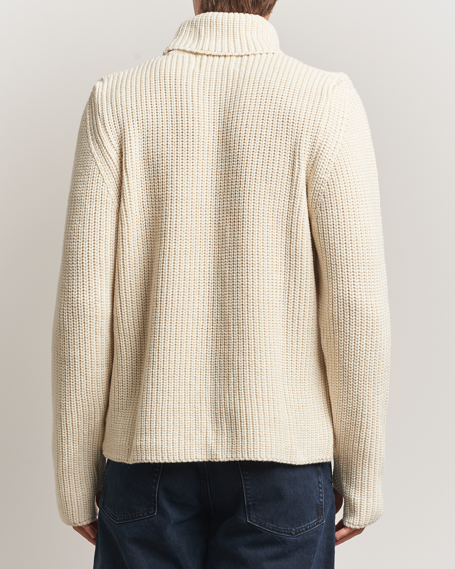 Homme | Pulls Et Tricots | Peregrine | Wilkinson Knitted Merino Rollneck Ecru