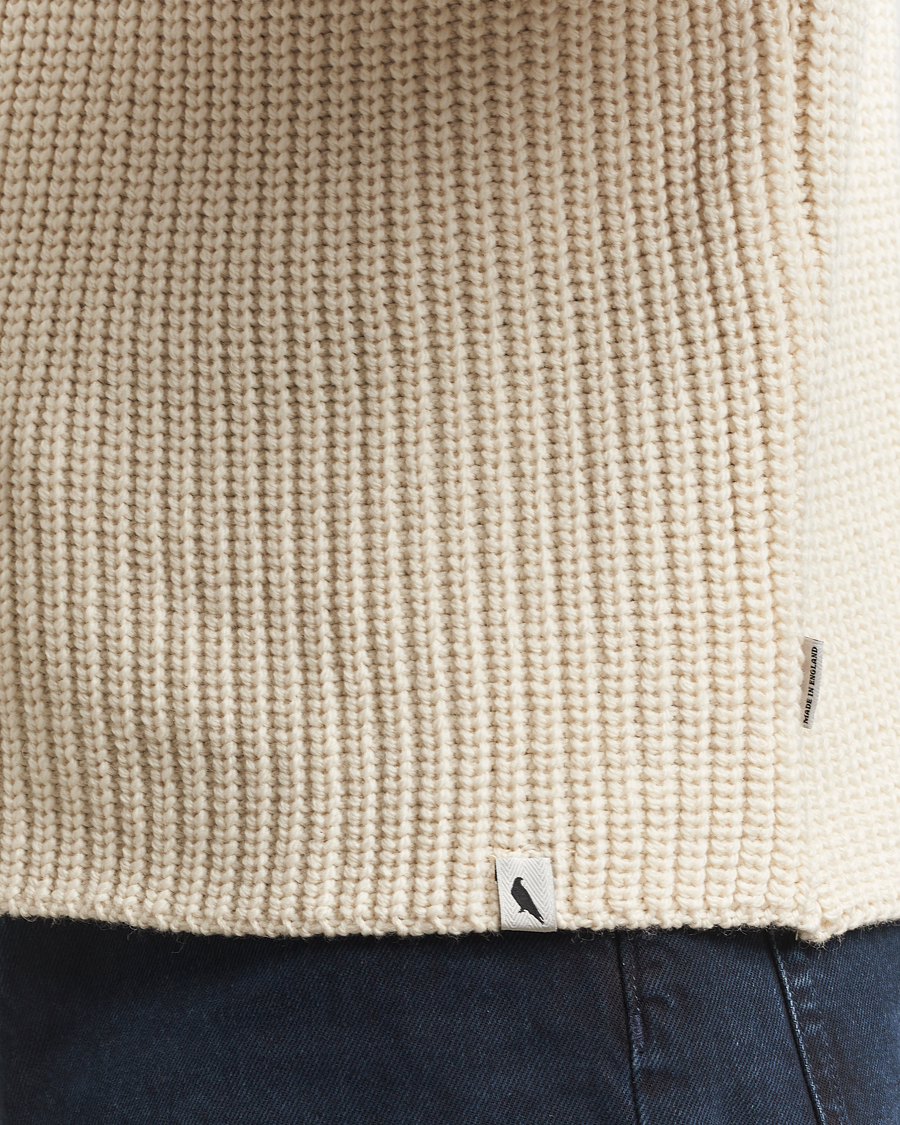 Homme | Pulls Et Tricots | Peregrine | Wilkinson Knitted Merino Rollneck Ecru