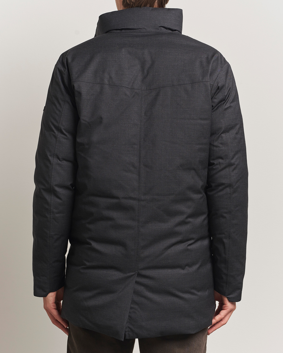 Homme | Manteaux Et Vestes | Scandinavian Edition | Axis Loro Piana Padded Coat Dark Grey Melange