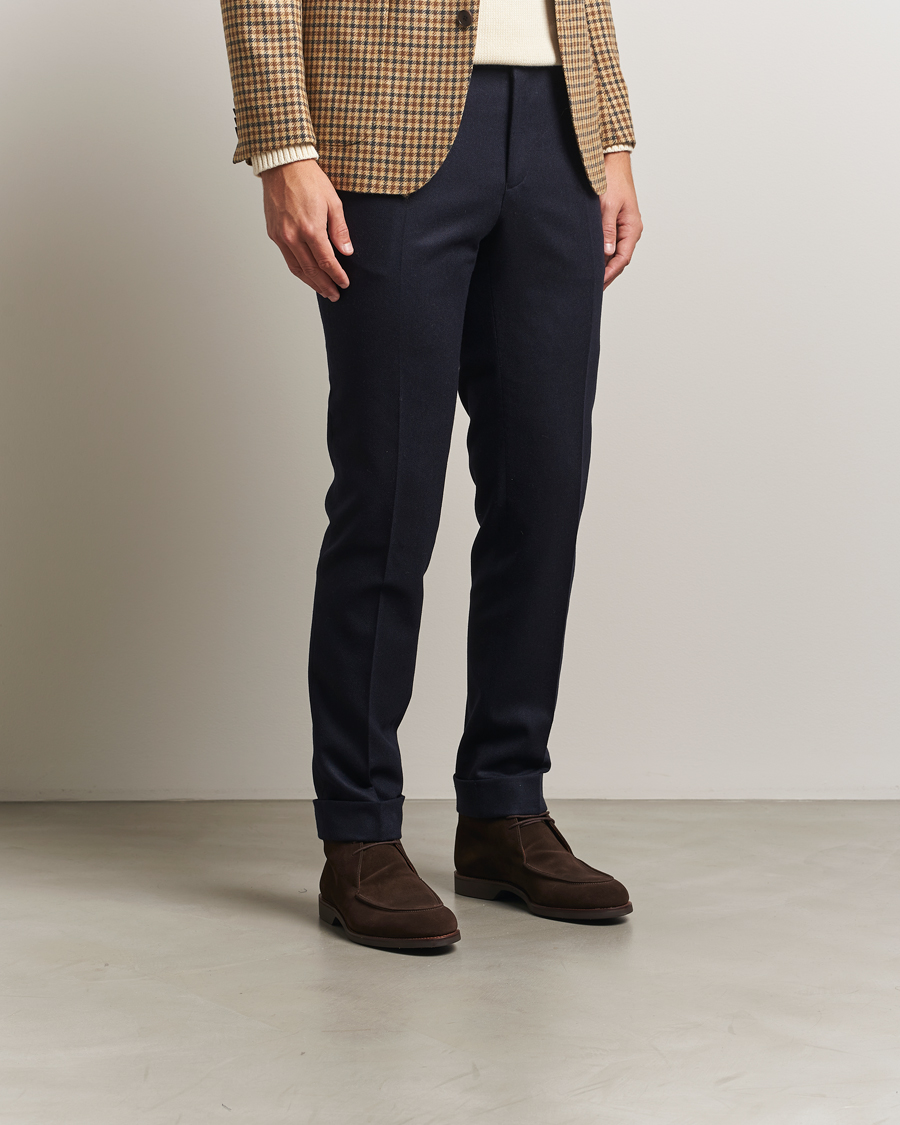 Homme | Bottes | Crockett & Jones | Bibury Chukka Boot Dark Brown Suede