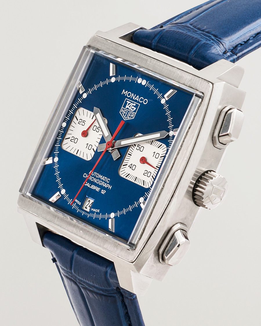 Homme | Tag Heuer Pre-Owned Monaco Calibre 12 | Tag Heuer Pre-Owned | Monaco Calibre 12