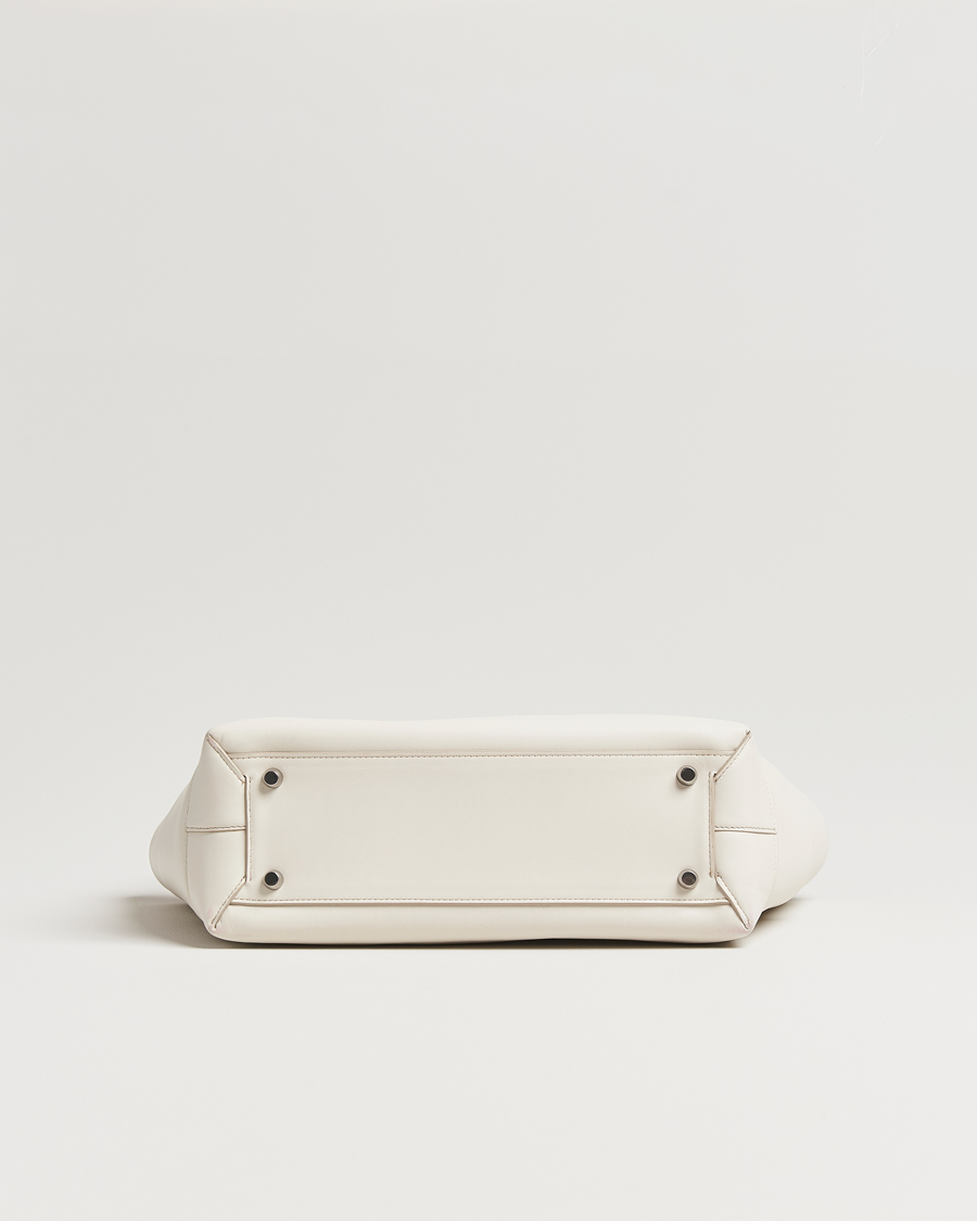 Homme | Bottega Veneta Pre-Owned Intrecciato Arco Small White | Bottega Veneta Pre-Owned | Intrecciato Arco Small White