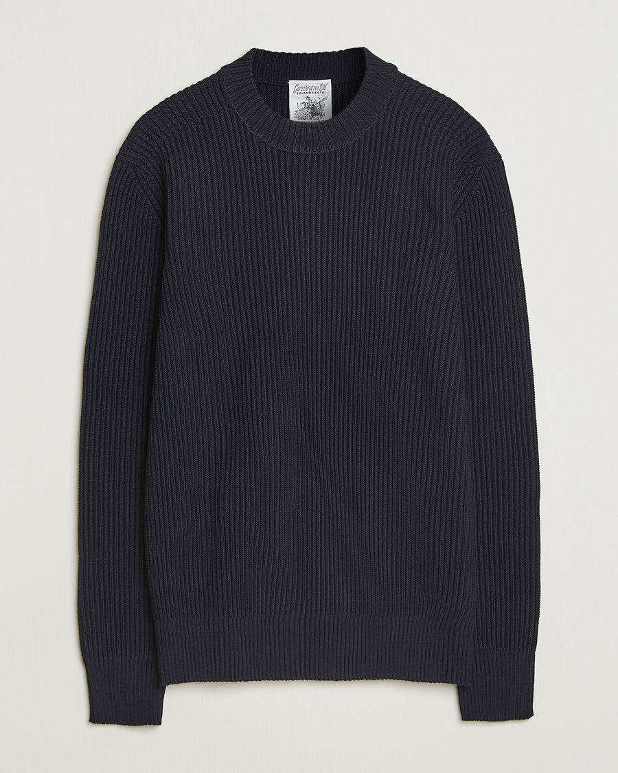 Homme | Pulls Et Tricots | S.N.S. Herning | Fender Wool Crew Neck Navy