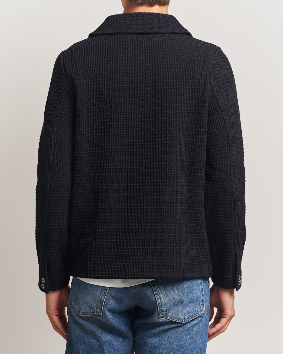 Homme | Pulls Et Tricots | S.N.S. Herning | Wool Chore Jacket Navy