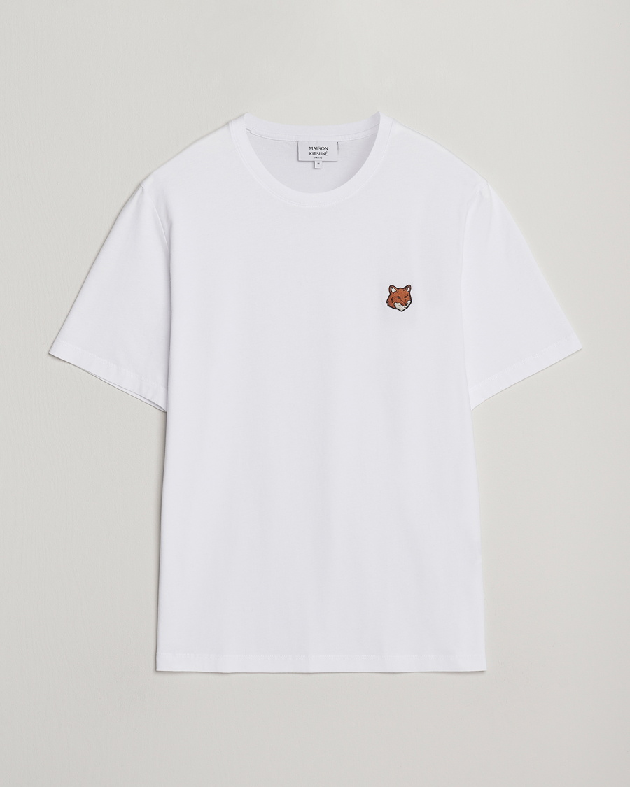 Homme | T-shirts | Maison Kitsuné | Fox Head T-Shirt White
