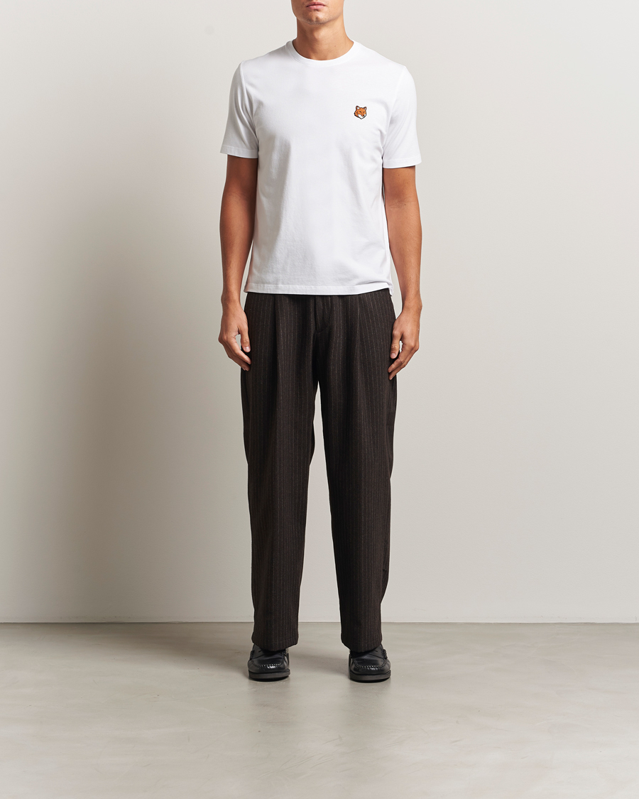 Homme | T-shirts | Maison Kitsuné | Fox Head T-Shirt White