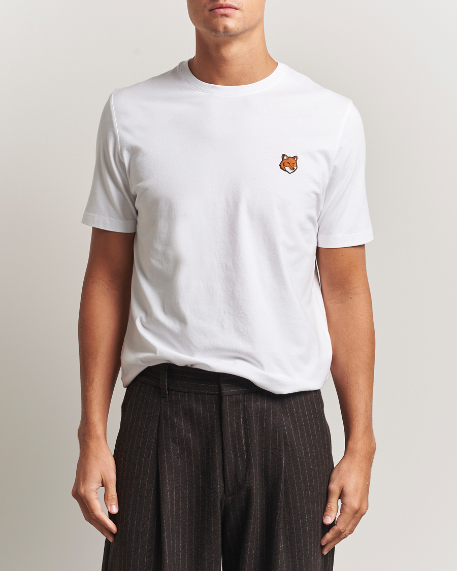 Homme | T-shirts | Maison Kitsuné | Fox Head T-Shirt White