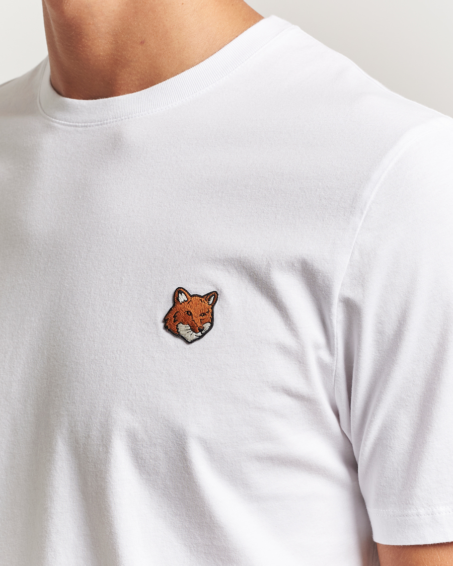 Homme | T-shirts | Maison Kitsuné | Fox Head T-Shirt White