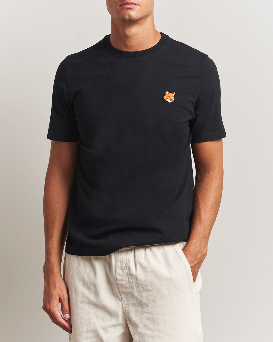 Homme | T-shirts | Maison Kitsuné | Fox Head T-Shirt Black
