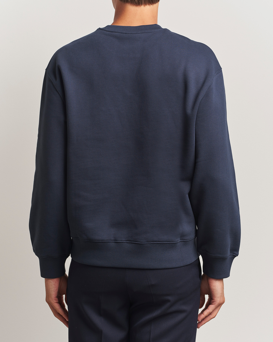 Homme | Pulls Et Tricots | Maison Kitsuné | Grey Fox Head Sweatshirt Classic Navy