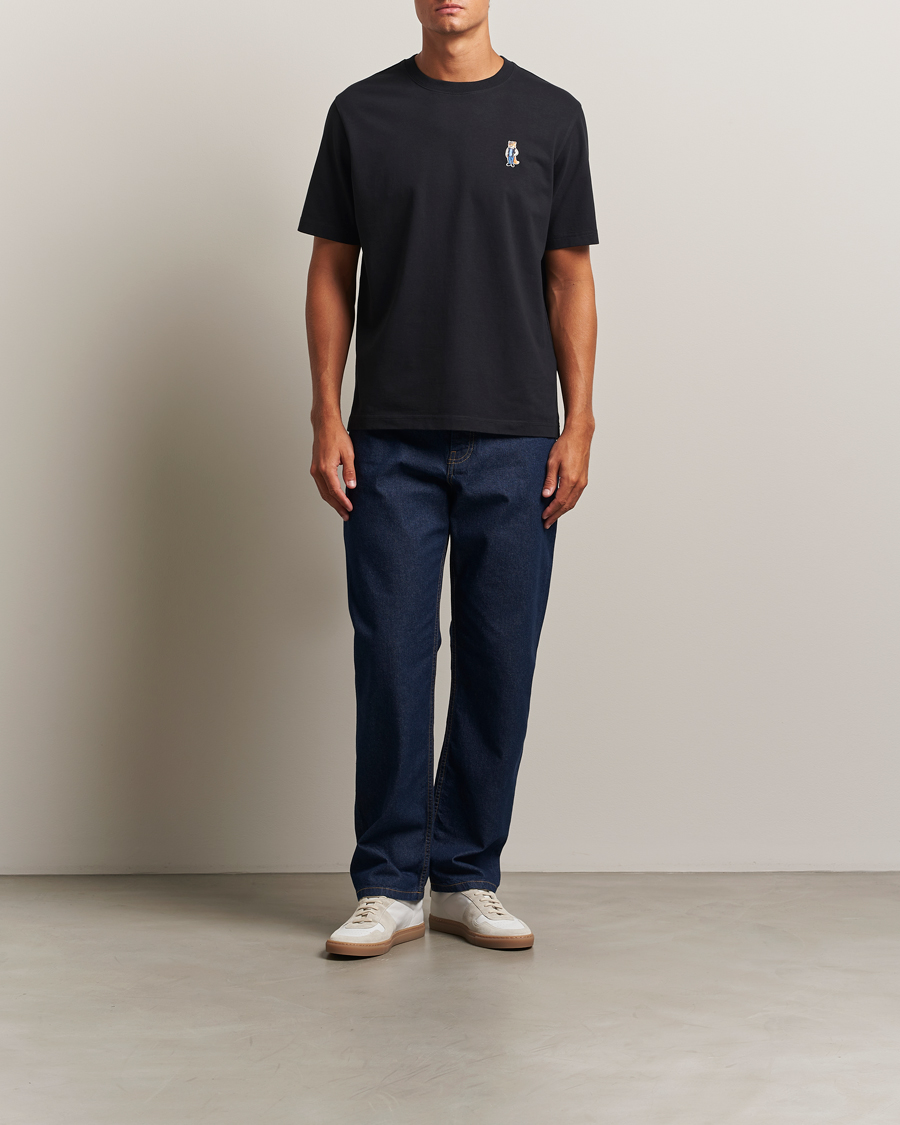 Homme | Jeans | Maison Kitsuné | Straight Fit Japanese Denim Jeans Indigo