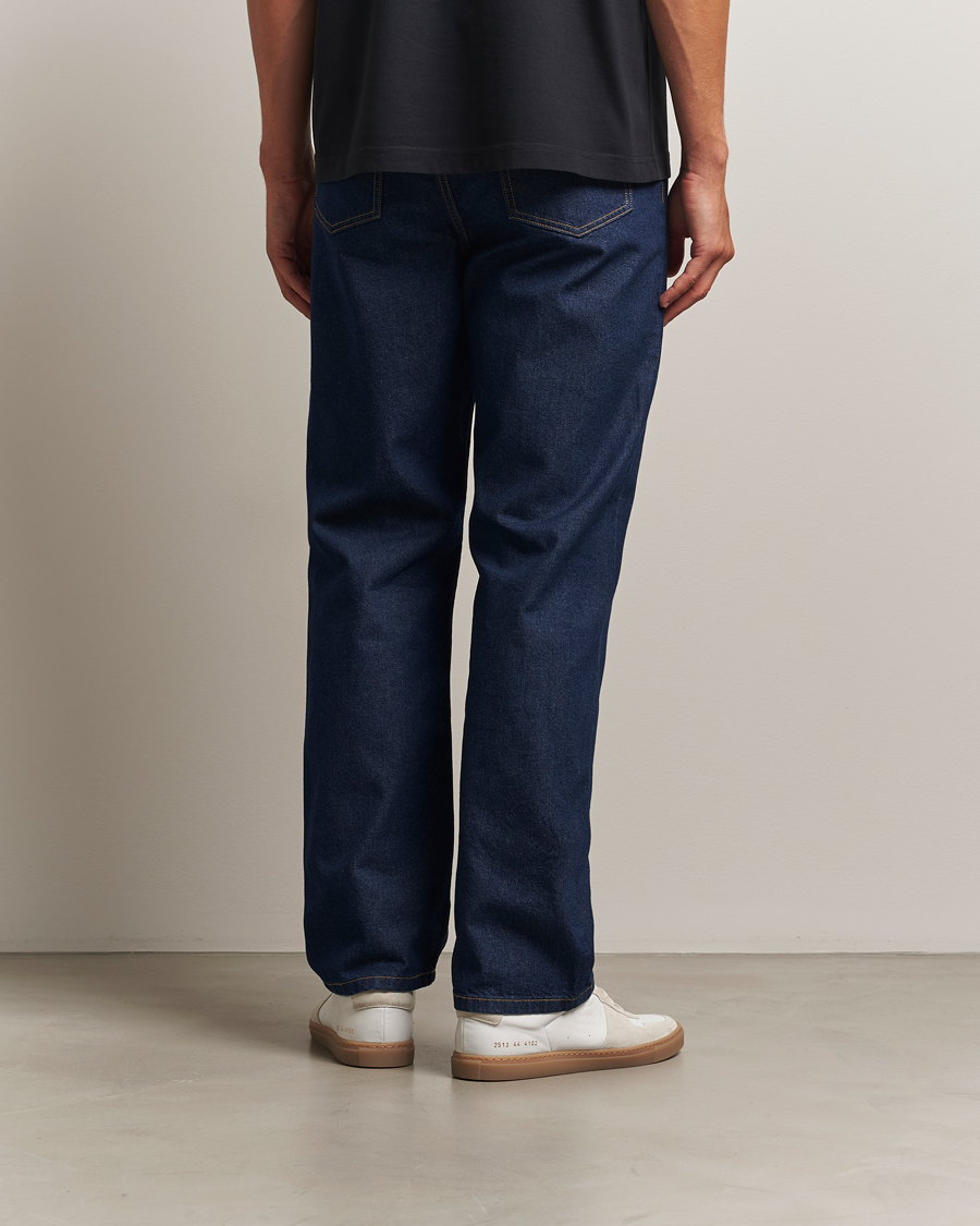 Homme | Jeans | Maison Kitsuné | Straight Fit Japanese Denim Jeans Indigo