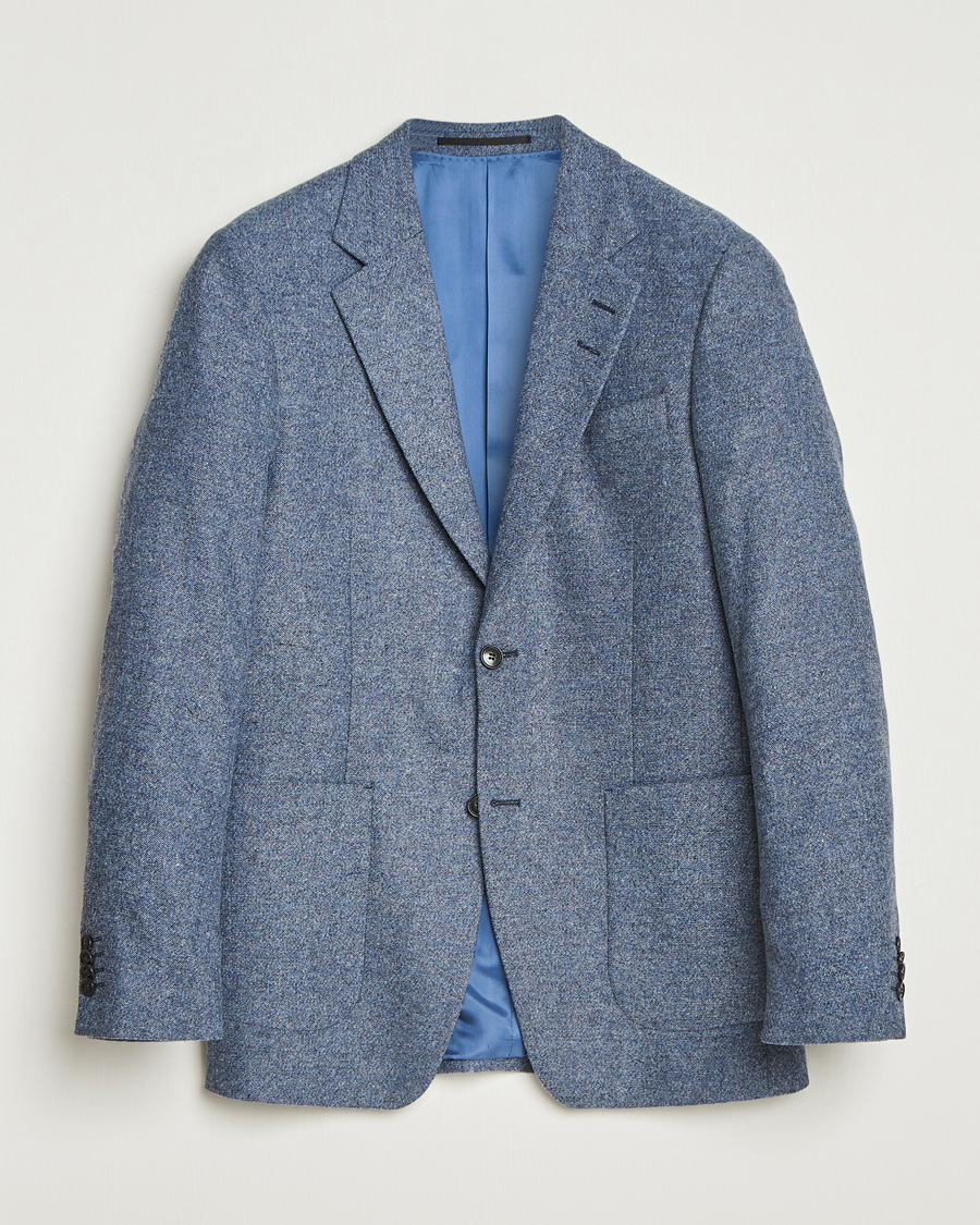 Homme | Blazers | Tiger of Sweden | Justin Brushed Wool Blazer Space View
