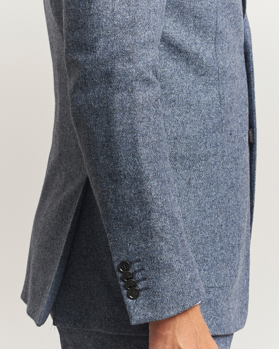 Homme | Blazers | Tiger of Sweden | Justin Brushed Wool Blazer Space View