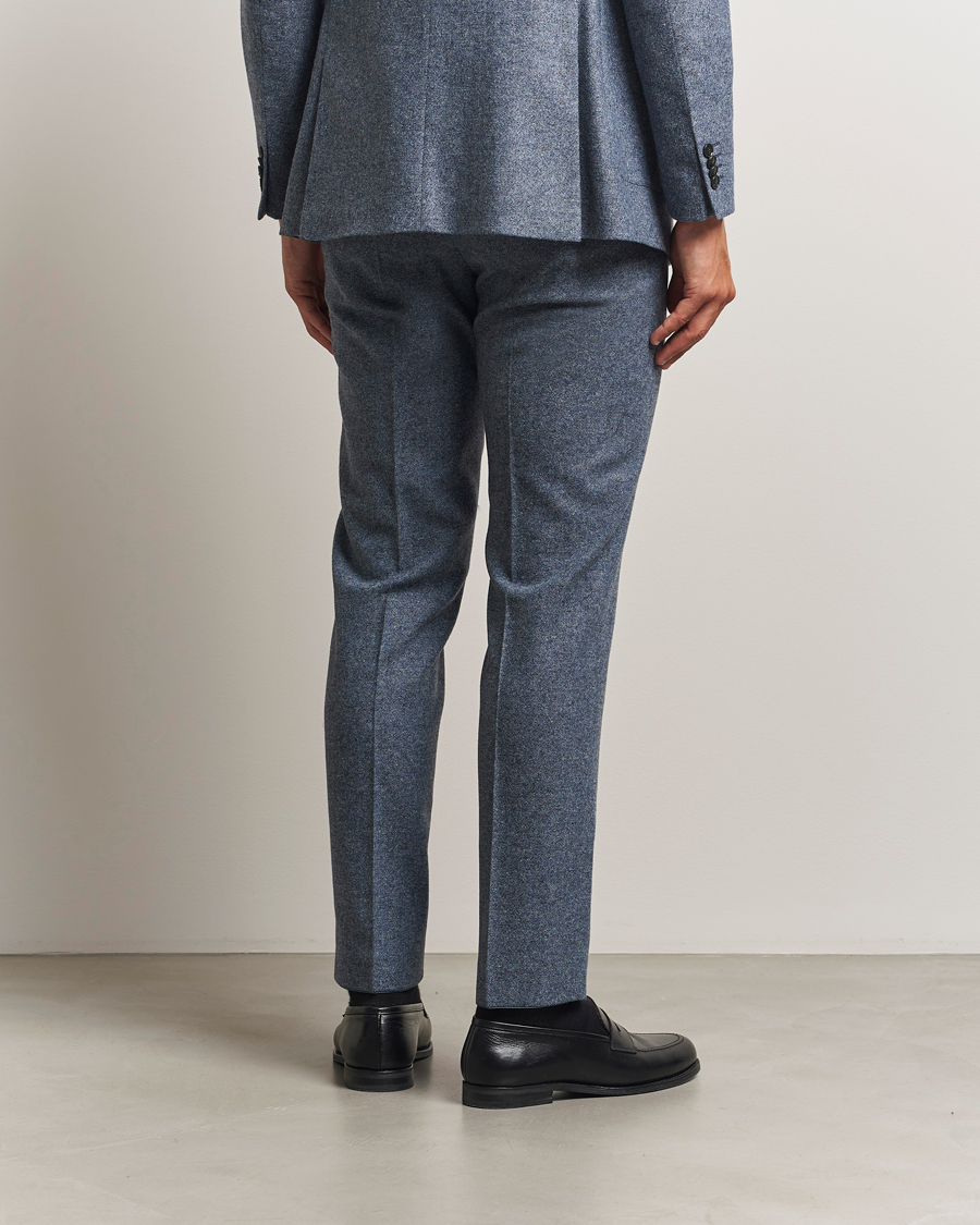 Homme | Pantalons | Tiger of Sweden | Tenuta Brushed Wool Trousers Space View