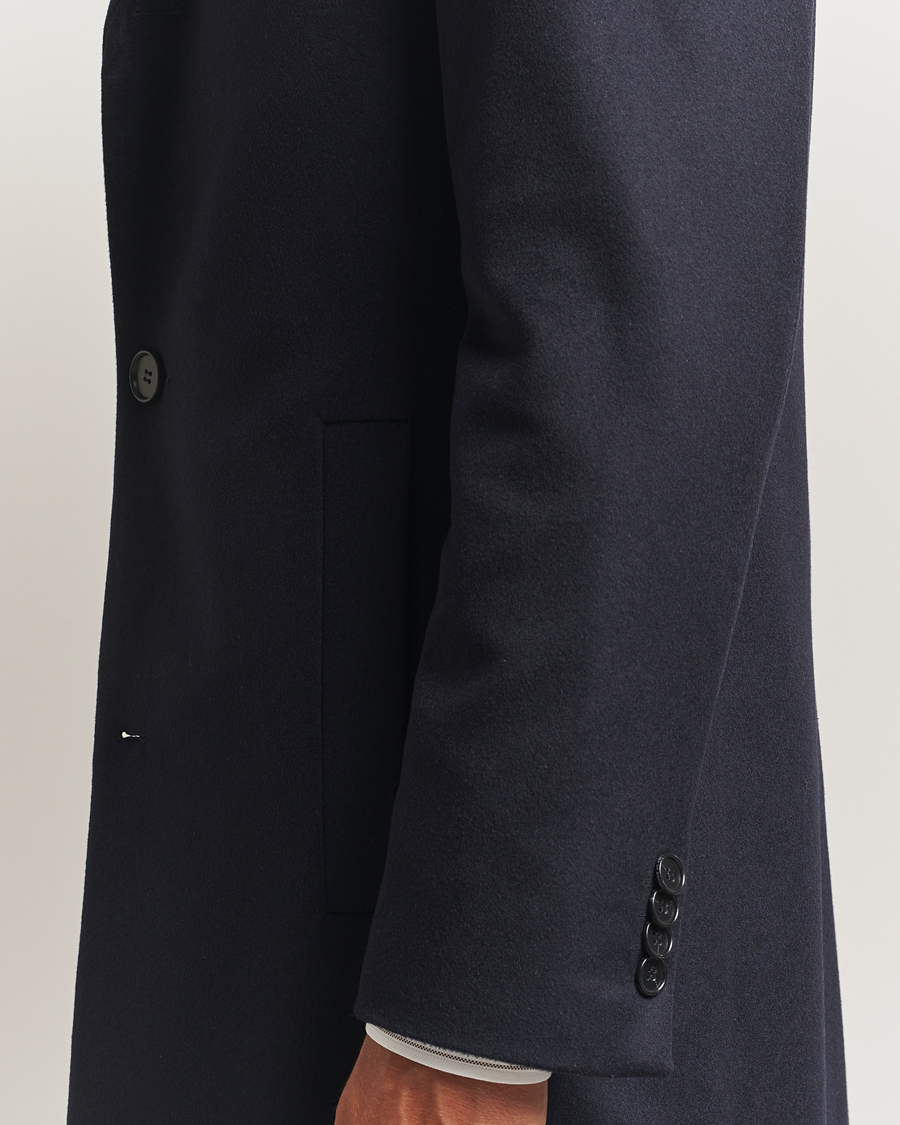 Homme | Manteaux Et Vestes | Tiger of Sweden | Finnan Wool/Cashmere Coat Light Ink