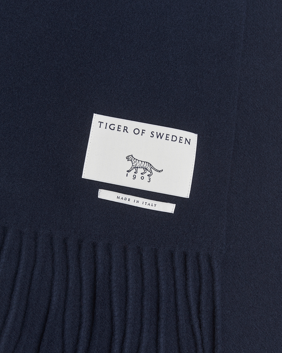 Homme | Écharpes | Tiger of Sweden | Sylan Wool Scarf Light Ink