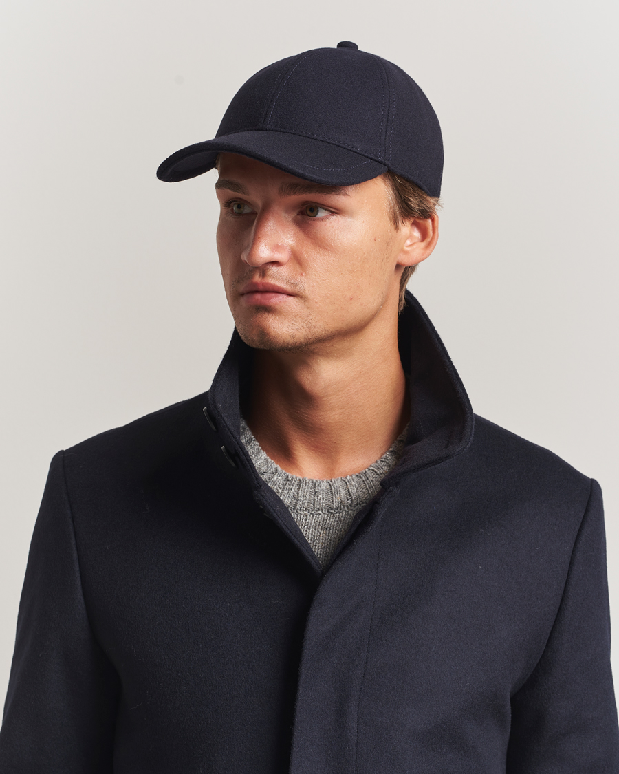 Homme | Tiger of Sweden Hent Wool/Cashmere Cap Light Ink | Tiger of Sweden | Hent Wool/Cashmere Cap Light Ink